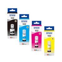 original multipack epson ecotank et-2850 printer ink cartridges 4 pack -c13t03r140