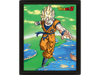 poster 3d - sherwood dragon ball z super saiyan transformation 285 cm x 235