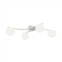plafon de techo terima opal 4 luces