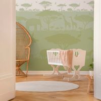 papel pintado panoramico sabana