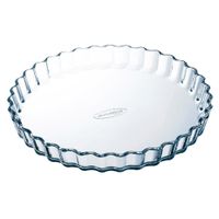 molde tarta vidrio borosilicato 28x28x4 cm