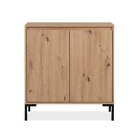 aparador 2 puertas 1 estante l81 cm -