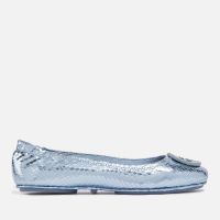 tory burch womens minnie travel leather ballet flats - uk 3