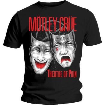 Motley Crue Camiseta manga larga Theatre of Pain Cry para hombre