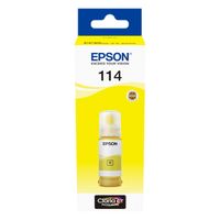 epson 114 botella de tinta amarilla original