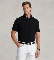polo ralph lauren para hombre 710783656020 polo basico negro m casual algodon manga corta