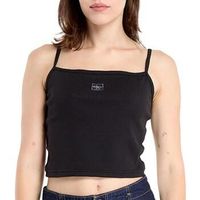calvin klein jeans camiseta tirantes a- woven para mujer