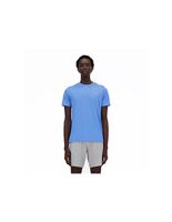camiseta new balance sport essentials heathertech hombre azul
