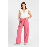 le temps des cerises pantalon fluido pantalon amplio y holgado sidia para mujer