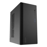 caja pc msi pro shield m100p micro atx mini-itx negro compacta