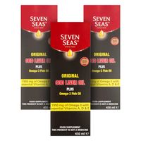 seven seas pure cod liver oil liquid 450ml