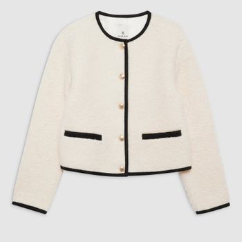Anine Bing Logan Boucle Jacket - M