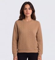 colmar para mujer 92000007-3jj sudadera de punto trenzado l casual poliester