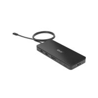hub thunderbolt 4 club 3d csv-1581 11 en 1 3 usb-c 3 usb-a sd tf rj45 audio negro