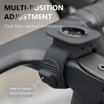 Soporte de silicona para ordenador de bicicleta, soporte antideslizante para manillar de bicicleta, soporte multifunción para ordenador de bicicleta, accesorios para ciclismo