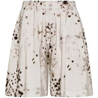 deha short allover crinkled viscose para mujer