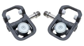 Par de pedales magneticos magped road 2  iman 200n   p eje titan  p gris