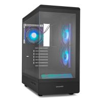 semitorre nox hummer signal argb negra atxmicro atx cristal templado