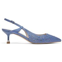liu jo zapatos de tacon zapatos destalonados totalmente de strass para mujer