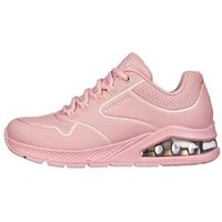 skechers deportivas moda deportiva uno 2 - golden trim rosa para mujer