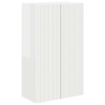 Mueble De Tv | Mueble De Salón | Gabinete De Tv Montado En La Pared Brillante 59,5 X 31 X 100 Cm