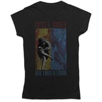 guns n roses camiseta use your illusion para mujer