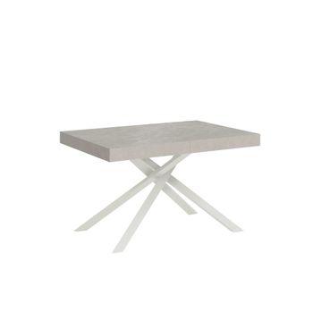 Mesa extensible 80x120/204 cm efecto madera, cachemira