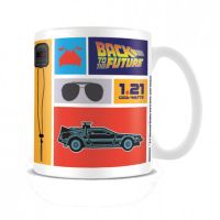 pyramid taza ceramica back to the future