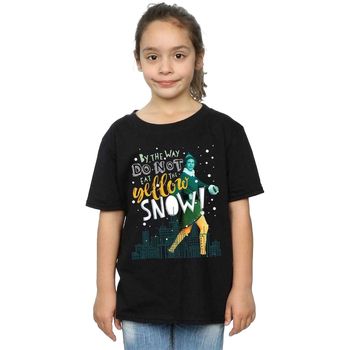 Elf Camiseta Yellow Snow para niña