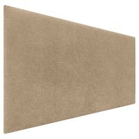 dhome cabecero tierra 110cm acabado toalla soft tapizado liso 4cm grosor 50cm alto tejido suave para pared acusticos cabeceros absorbentes 110cm 4cm - 50 al - tierra
