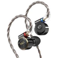 auriculares fiio con cable cobre monocristalino diseno semiabierto filtros intercambiables y hi-res