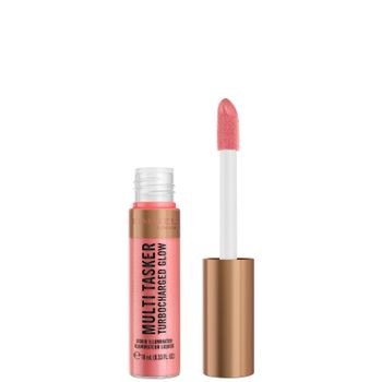 Rimmel Multi Tasker Turbocharged Glow Liquid Illuminator 10ml (Various Shades) - 002 Rosy Rebel