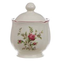 azucarero con flores de ceramica alt11