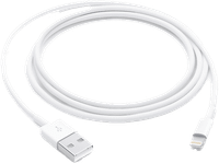 apple cable lightning a usb usb 20 iphone ipod o ipad 1 m blanco