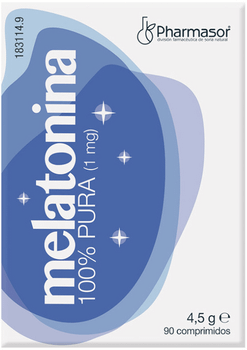 Pharmasor Melatonina 1 mg 90 Comprimidos