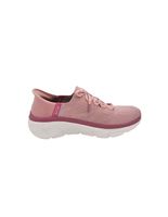 zapatillas skechers slip-ins dlux walker 20 mujer rosa