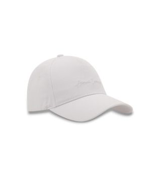 A|X Armani Exchange para mujer. XW000956AF13848U0002 Gorra Urban blanco (OSFA), Casual, Algodón