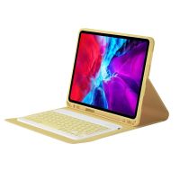 royal bailey ps131 funda con bluetooth teclado para ipad air 132024ipad pro 1292022202120202018 amarillo