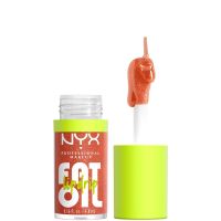 nyx professional makeup fat oil lip drip 12h hydration non-sticky finish lip gloss 48ml various shades - follow back