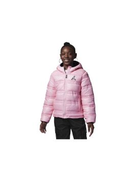 Chaqueta Nike Jordan Core Mid Wt Puffer Niña Rosa