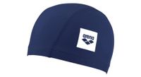 gorro de bano arena unix ii azul para ninos de 6 a 12 anos