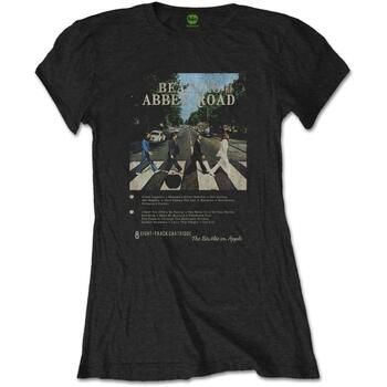 The Beatles Camiseta manga larga 8 Track para mujer