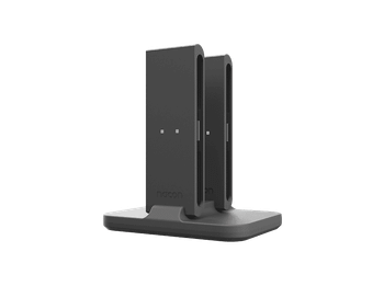 Base de carga - Nacon Quadcharging Station RGB, Carga hasta 4 Joy-Con 2, Luces Indicador carga, Negro