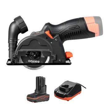 Dnipro-m Mini Amoladora Inalámbrica 12v Brushless Ct-12bc, Disco 76mm, 20000 Rpm, Metal Y Madera, Batería 4ah + Cargador – Ct-12bc