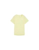 camiseta de running puma run velocity  gold moon mujer