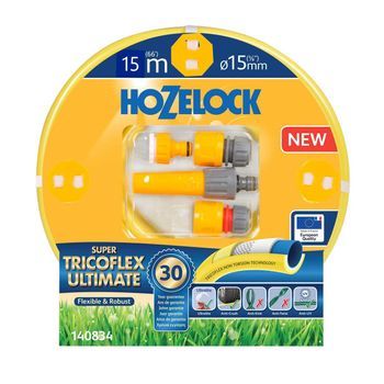 Set Manguera Súper Tricoflex Ultimate Hozelock Ø15mm 20m