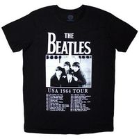 the beatles tops y camisetas usa 1964 tour para mujer