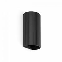 aplique de pared sole estriado 2 luces