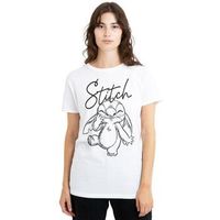 disney camiseta manga larga sketchy surprise para mujer