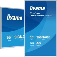 pantalla senalizacion iiyama prolite lh5581uhsg-1ag 546 4k uhd wi-fi android blanca
